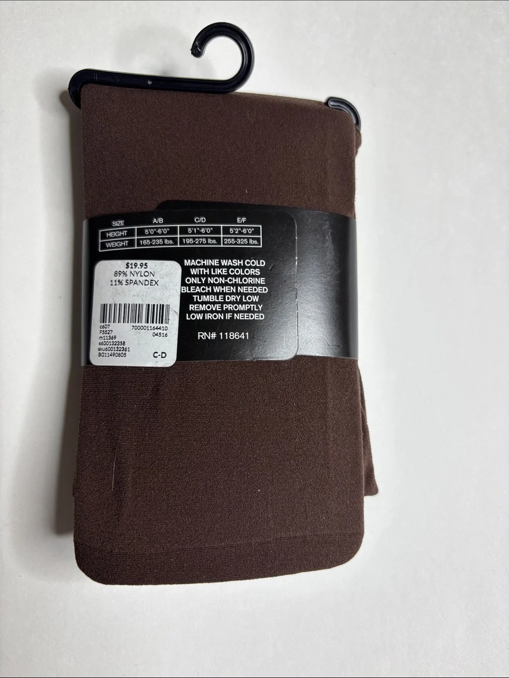 Lane Bryant Brown Chocolate Truffle Control Top Tights